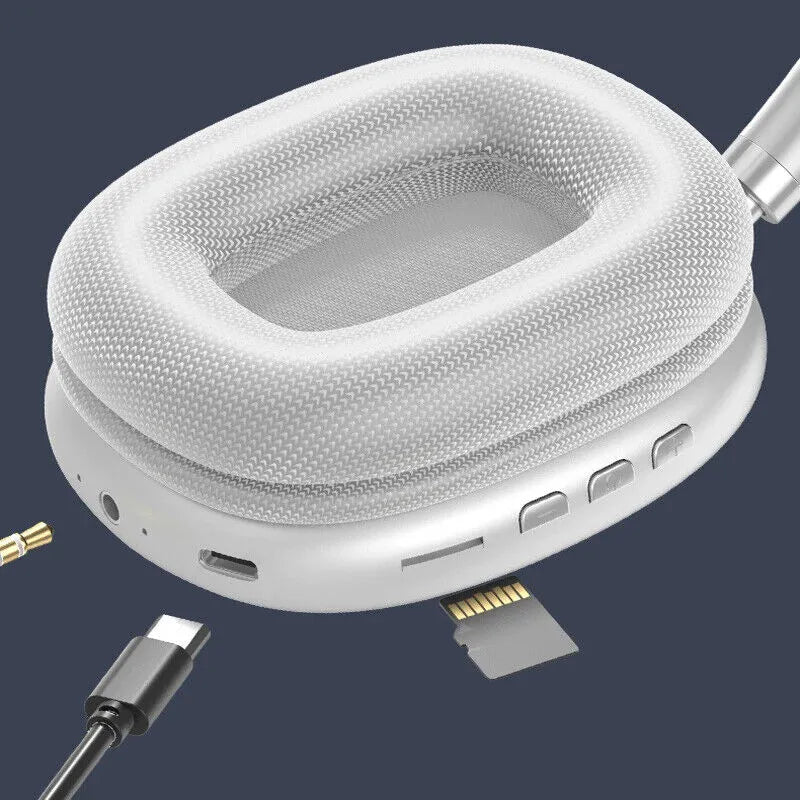 Auriculares Deportivos Inalámbricos con Bluetooth y Cancelación de Ruido Over-Ear para Reino Unido