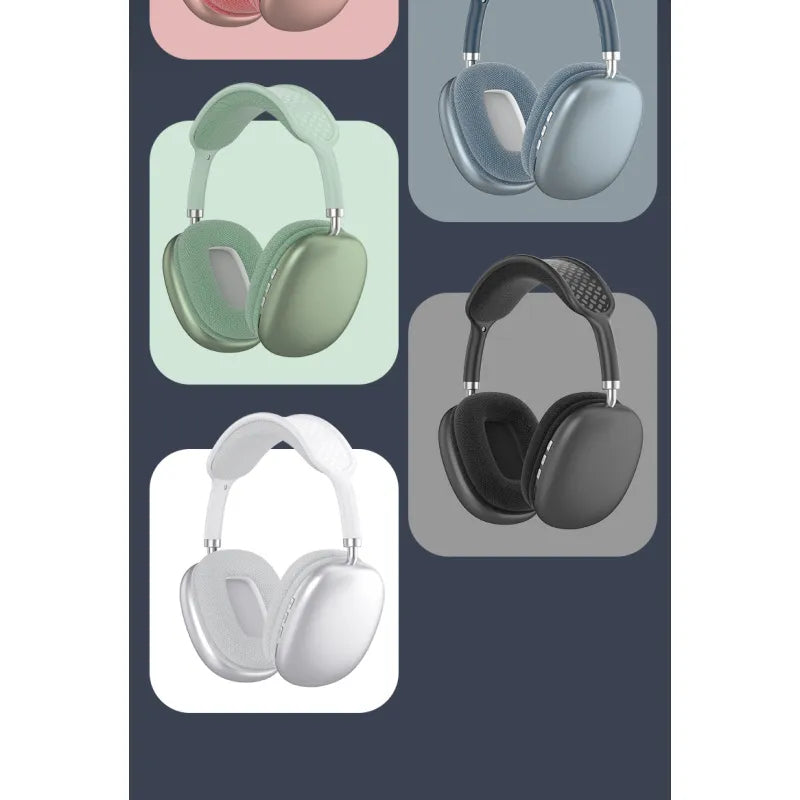 Auriculares Deportivos Inalámbricos con Bluetooth y Cancelación de Ruido Over-Ear para Reino Unido